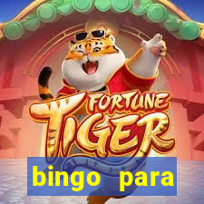 bingo para despedida de solteira para imprimir