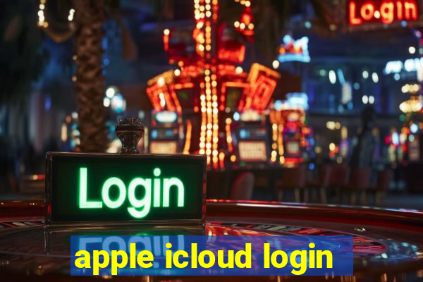 apple icloud login