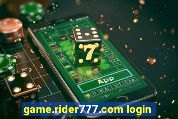 game.rider777.com login