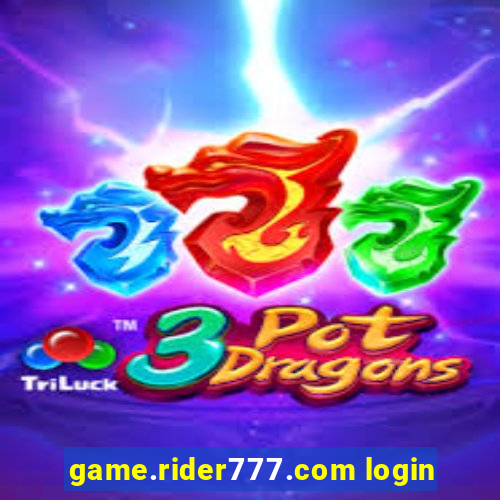 game.rider777.com login