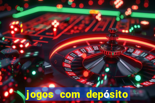 jogos com depósito de 50 centavos