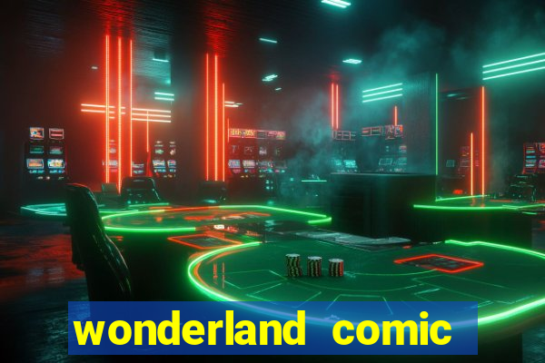 wonderland comic studio alphabet