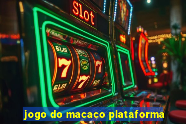 jogo do macaco plataforma