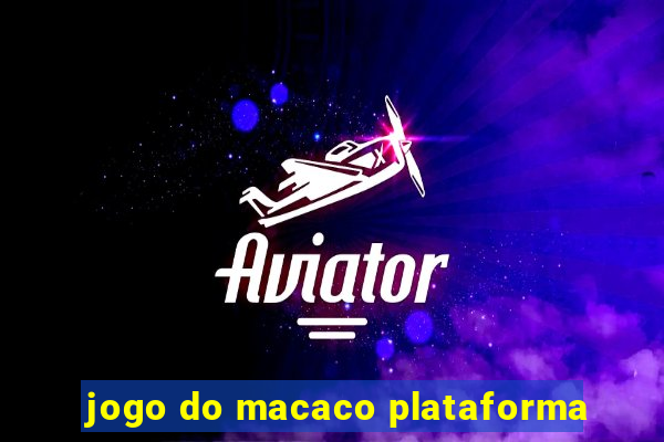 jogo do macaco plataforma