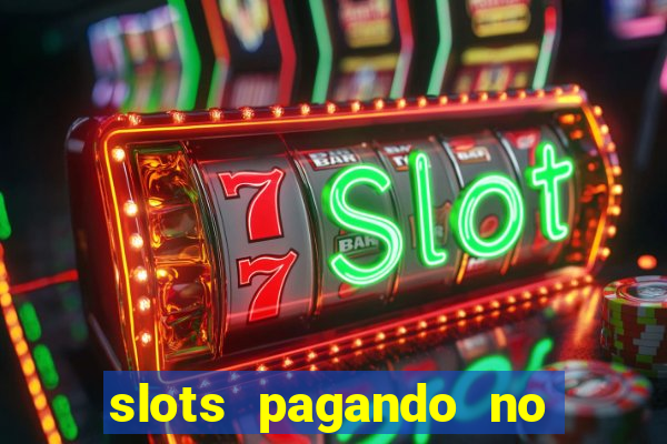 slots pagando no cadastro saque free