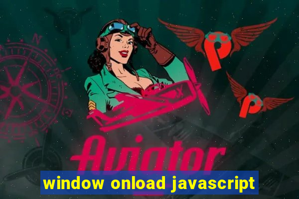 window onload javascript