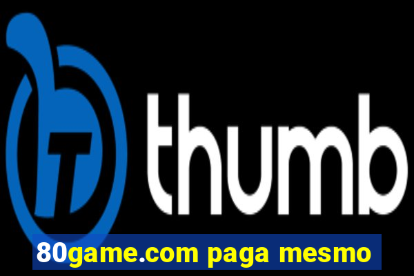 80game.com paga mesmo