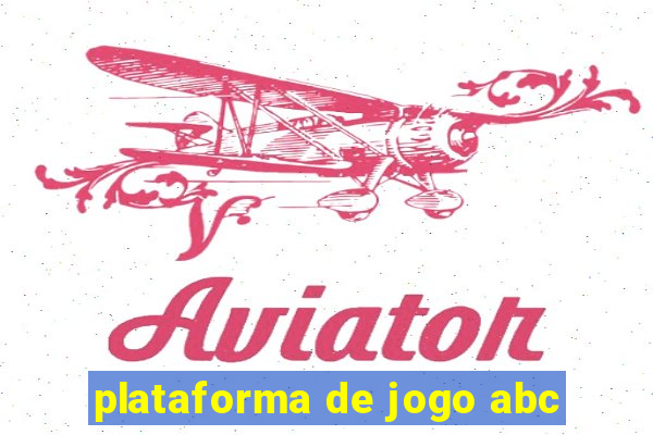 plataforma de jogo abc