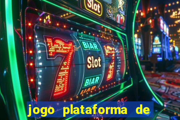 jogo plataforma de 3 reais