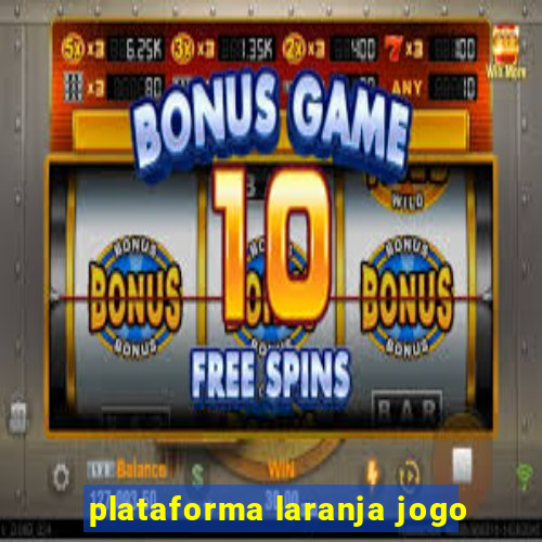 plataforma laranja jogo