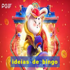 ideias de bingo para o natal