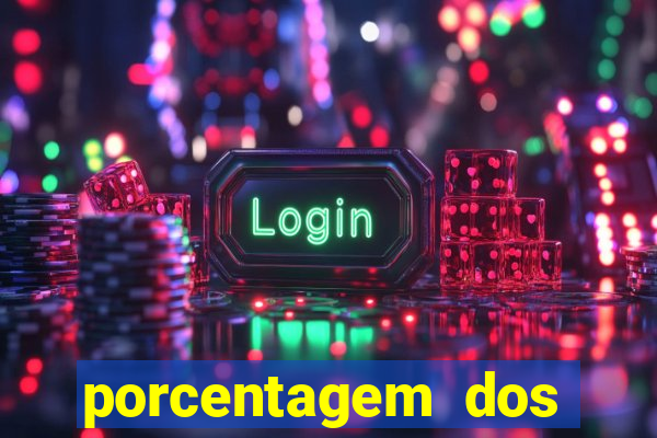 porcentagem dos jogos slots pg