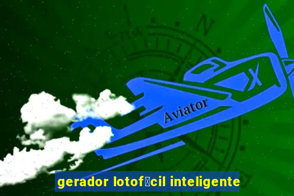 gerador lotof谩cil inteligente