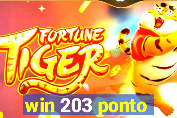 win 203 ponto