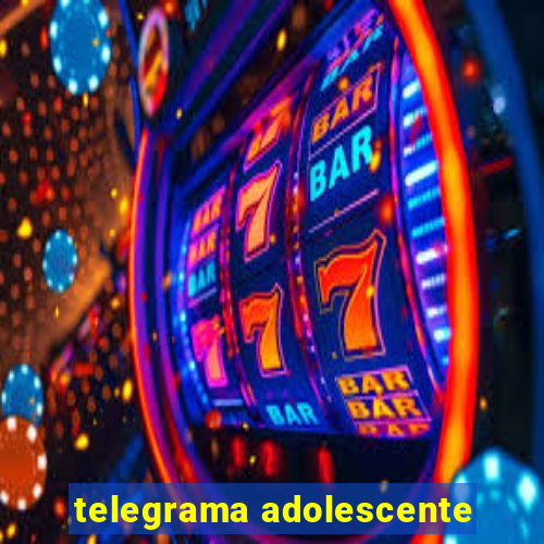 telegrama adolescente