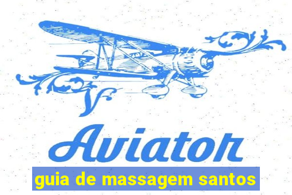 guia de massagem santos