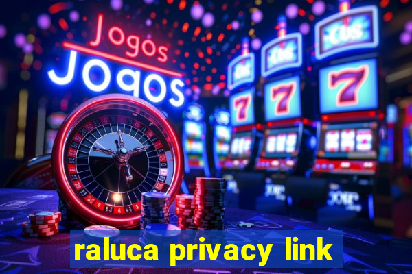 raluca privacy link