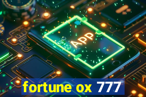 fortune ox 777