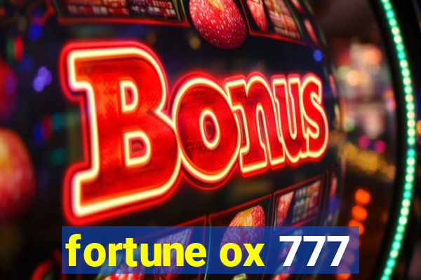 fortune ox 777