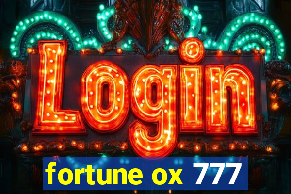 fortune ox 777