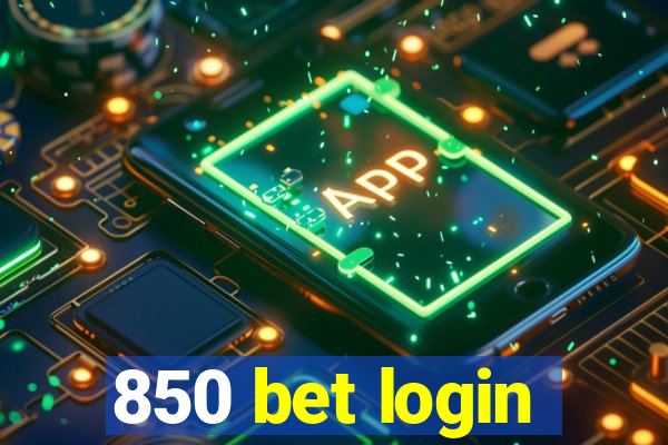 850 bet login