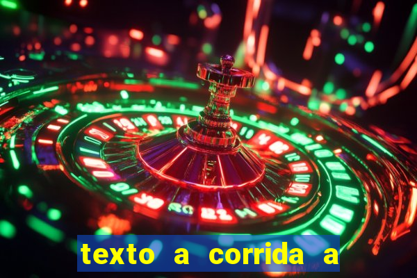 texto a corrida a lagarta lili