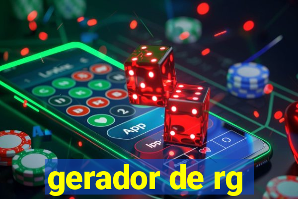 gerador de rg