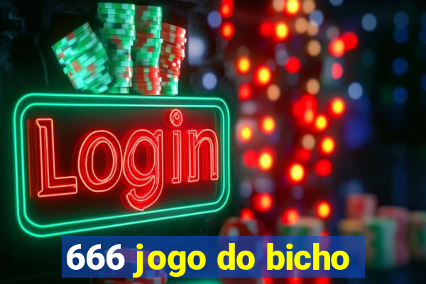 666 jogo do bicho