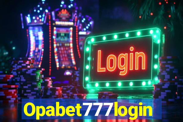 Opabet777login