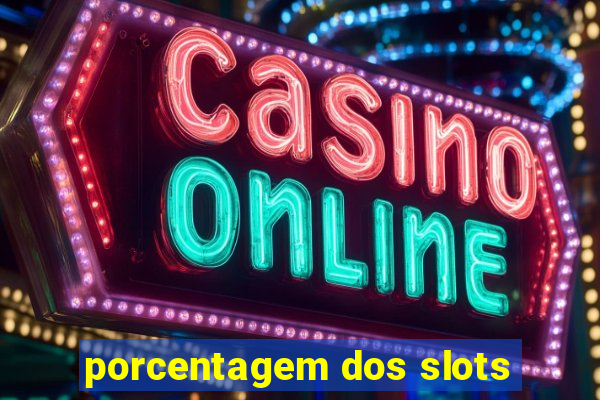 porcentagem dos slots