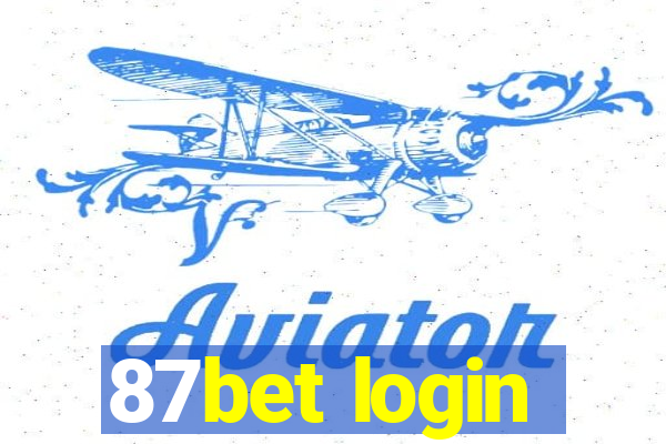 87bet login