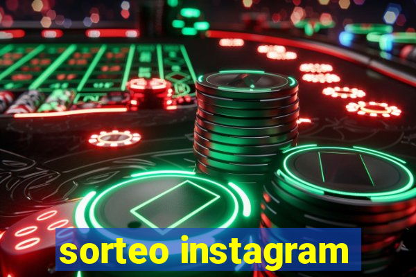 sorteo instagram