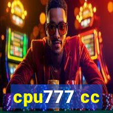 cpu777 cc