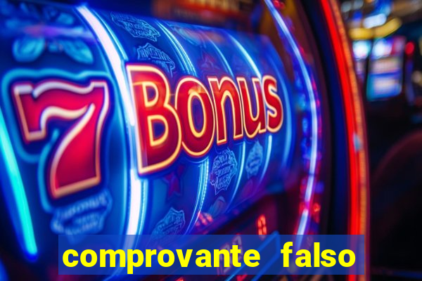 comprovante falso de 50 reais