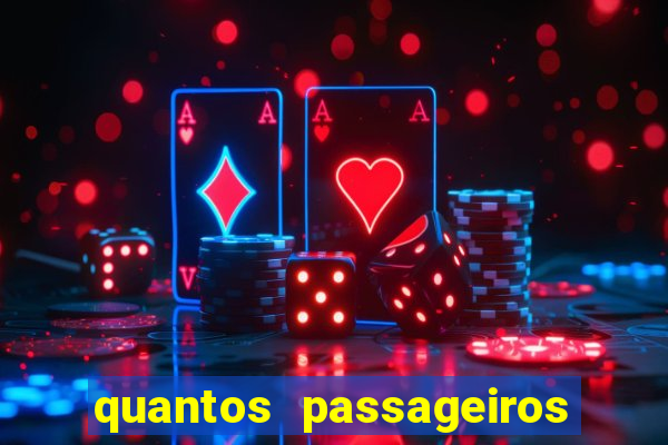 quantos passageiros cabem em um navio de cruzeiro