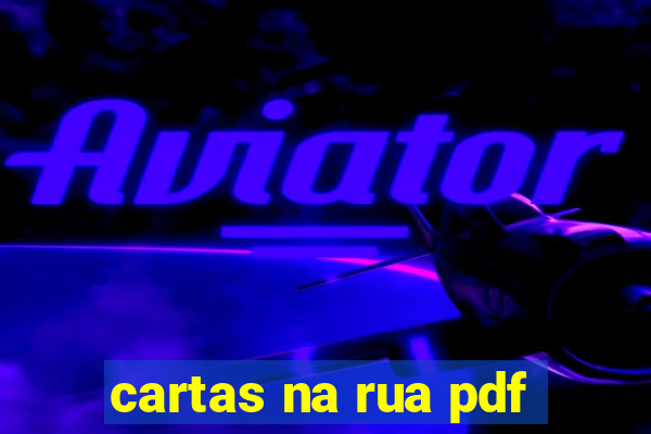 cartas na rua pdf