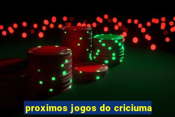 proximos jogos do criciuma