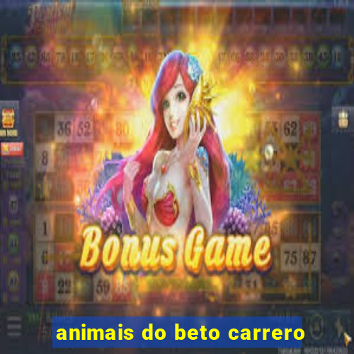 animais do beto carrero