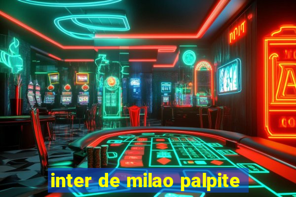 inter de milao palpite