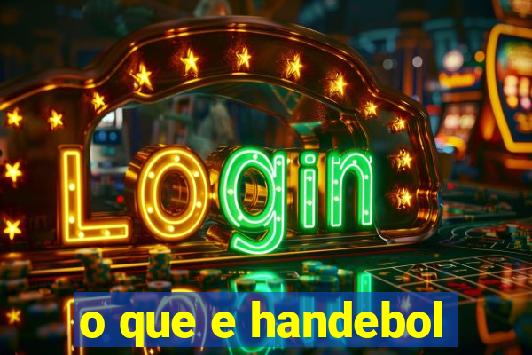 o que e handebol