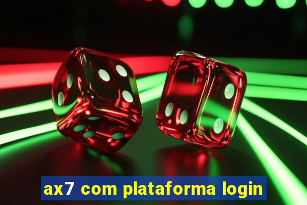 ax7 com plataforma login