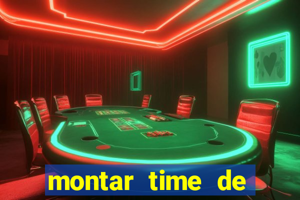 montar time de futebol online