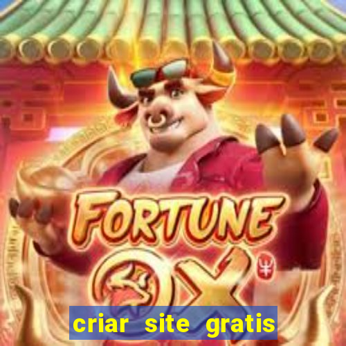 criar site gratis de jogos