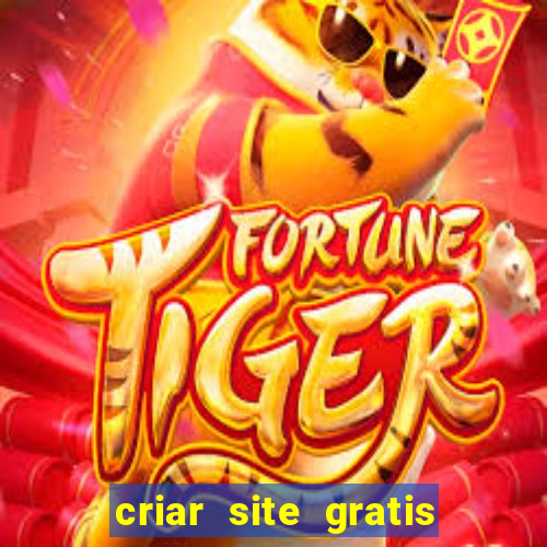 criar site gratis de jogos