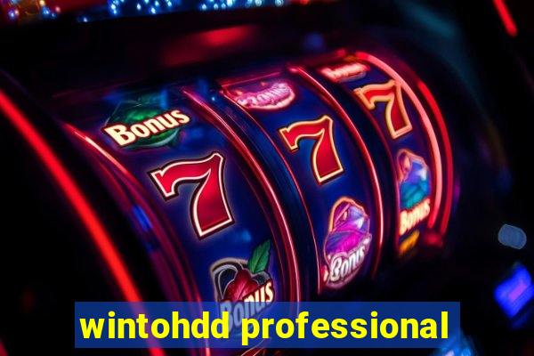 wintohdd professional