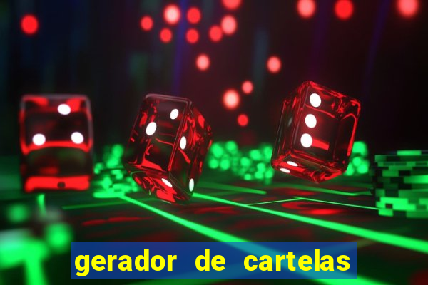 gerador de cartelas de bingo 1 a 99