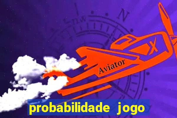 probabilidade jogo de futebol