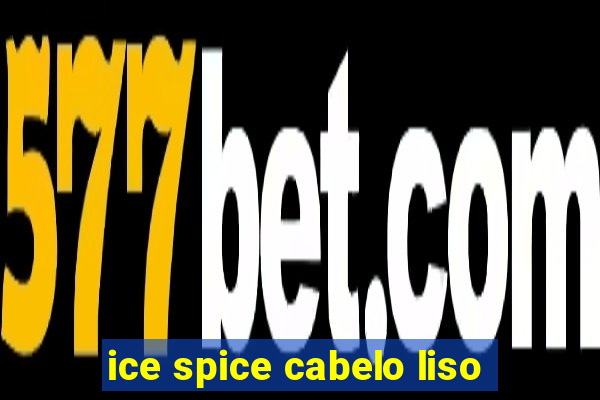 ice spice cabelo liso