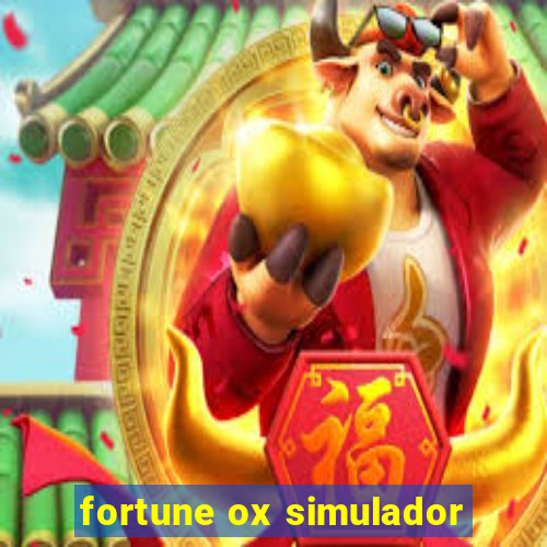 fortune ox simulador