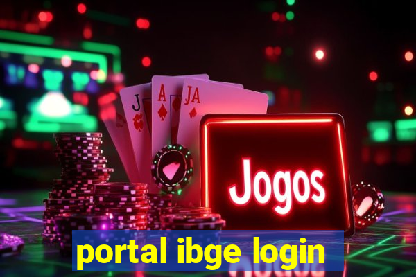 portal ibge login